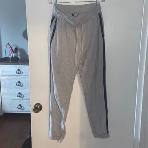 Grey american eagle waffle fabric joggers